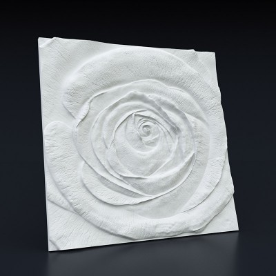 Пластиковые формы 3D "Роза"