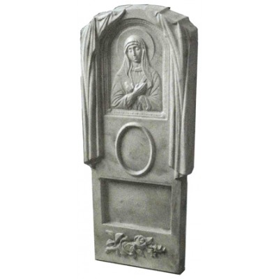 Пластиковые формы «Памятник №016 «Богородица малая»