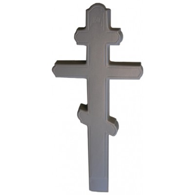 Пластиковые формы «Памятник №017 «Крест православный»