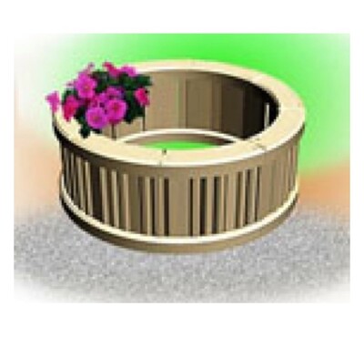 Пластиковые формы «Цветник D» 45 см